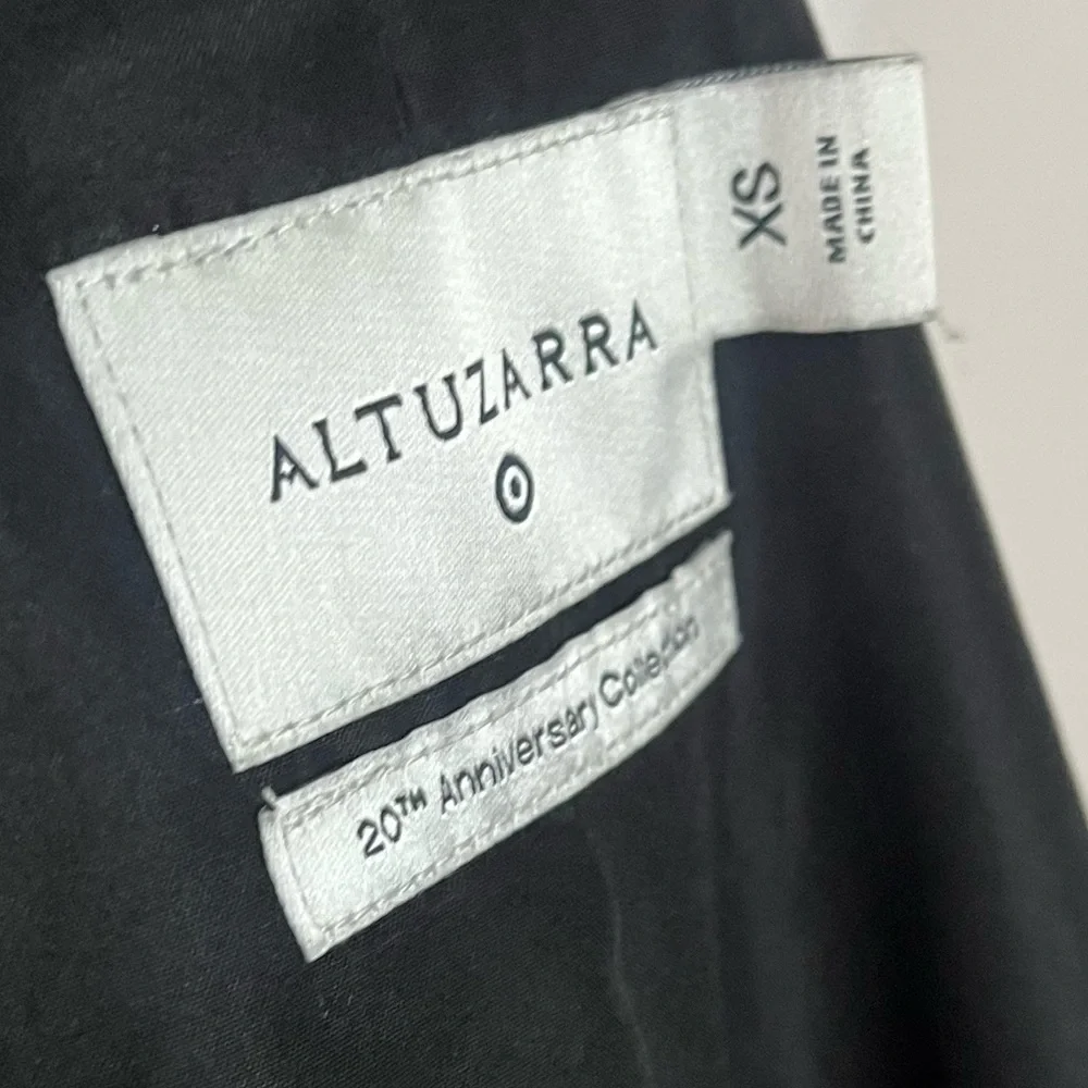 Altuzarra x Target • Black Snakeskin Pattern Trench Coat